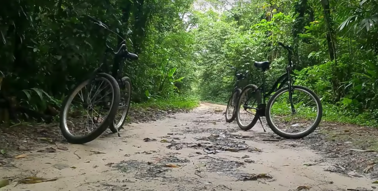 pedalada na Trilha do Guaratuba